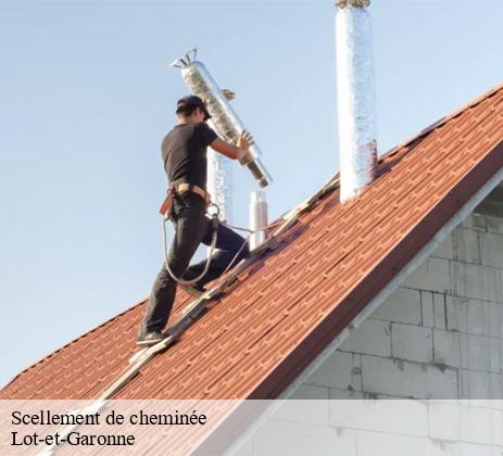 Le recours à un ramoneur professionnel est requis pour le scellement de cheminée dans le 47