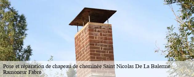 Réparation de chapeau de cheminée à Saint Nicolas De La Balerme, dans le 47220 : faites appel à Ramoneur Fabre