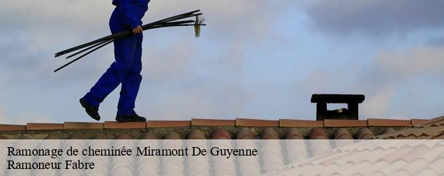 L’intervention de la sérieuse Entreprise de ramonage de cheminée en Miramont De Guyenne