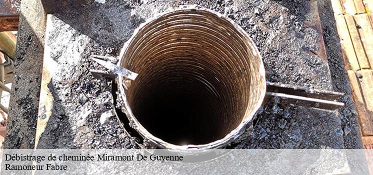 L’entreprise de ramonage Ramoneur Fabre à appeler pour un débistrage de cheminée à Miramont De Guyenne