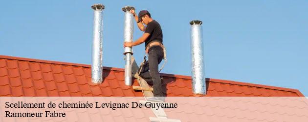 Sceller pied de cheminée sur Levignac De Guyenne avec des professionnels